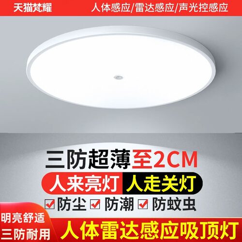 施耐能声光控人体感应吸顶灯