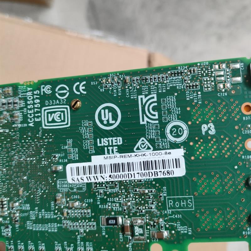 拆机非全新Adaptec HBA 1000-8E 12Gb SAS SATA 直通卡双口
