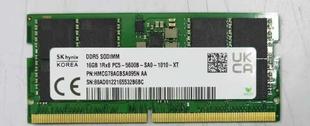 SODIMM 5N笔记本内存 16G 5600MHz HMCG78AGBSA092 hynix DDR5