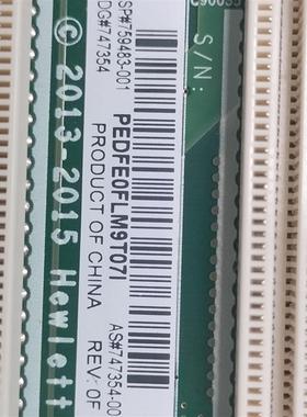 P BL660c G9 刀片服务器主板759483-001 747354-001原拆正品现货