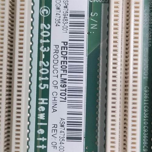 P BL660c G9 刀片服务器主板759483-001 747354-001原拆正品现货