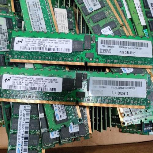 IBM 1GB 1RX4 PC2-3200R 内存38L5915 39M5809 39M5808 73P2870