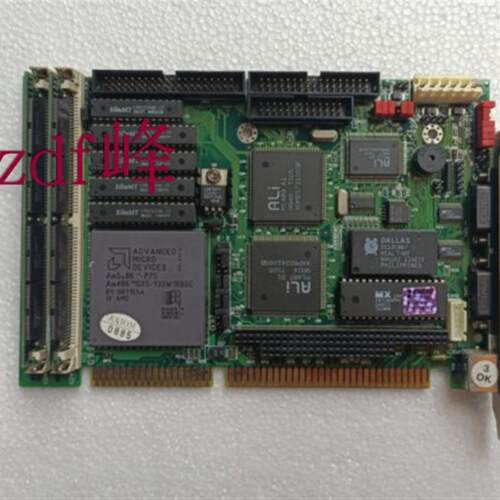 艾讯486/5X86 SBC Ver:GC 486 ISA半长卡台式电脑工控机带内存CPU