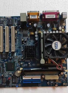 联想MS-6555 845GL  478针ISA槽火花机机床HL线切割电脑主板