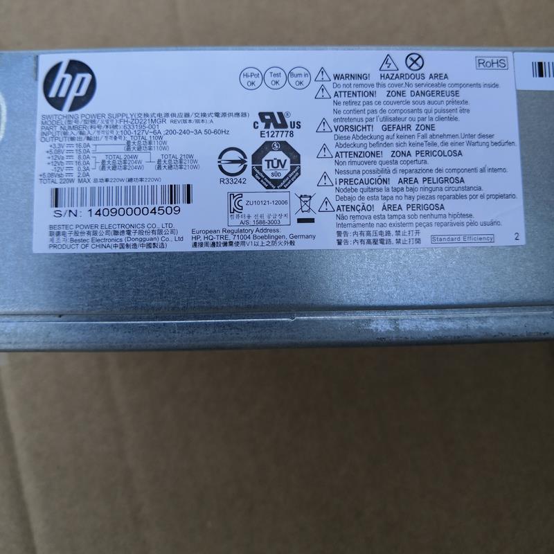 全新原装HP Pavilion Slimline 400 pca222  227 322 330 sff电源