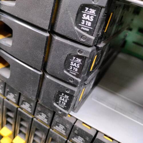 HP 3par 3TB SAS QR500A 743181-001 710489-002 0B29857原装硬盘