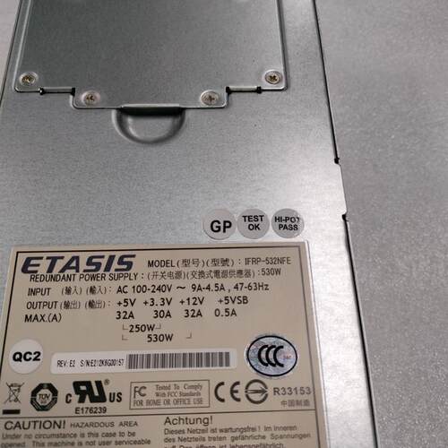 亿泰兴 ETASIS IFRP-532NFE IFRP-532NF 普安磁盘阵列电源 现货