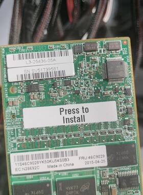 IBM X3650M4服务器阵列卡 适用M5110原装1GB缓存带电池 46C9029