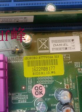 瑞传 ROBO-8777VG2A 503 BIOS:R1.10.W6 双网口电脑工控主板