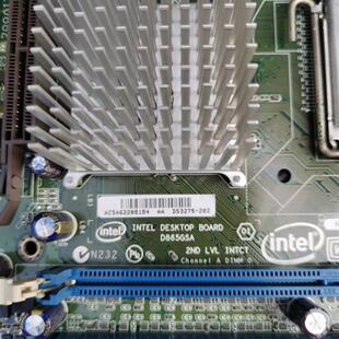 英特尔 INTEL D865GSA 彩超机设备主板 实物图   配CPU内存