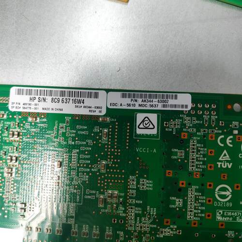 原装 HP AK344-63002 QLE2560-HP 489190-001 8G 单口通道HBA卡