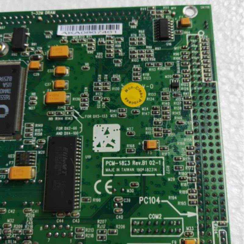 研华PCM-1823/4823 Rev.B1 3.5寸嵌入式集成电脑工控机主板单网卡