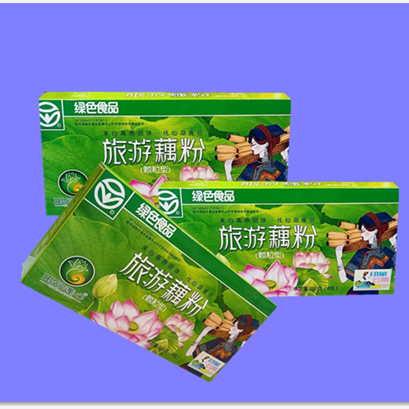 莲心藕粉200克红枣旅游蓝莓原味玫瑰花速溶即冲即饮冲调饮品包邮