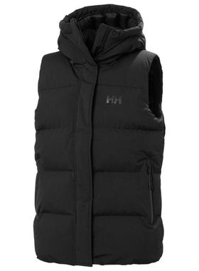 代购Helly Hansen海丽汉森女士羽绒马甲保暖防风轻便可调节黑色