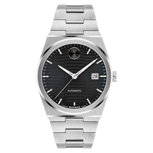 海外代购Movado/摩凡陀男士手表瑞士腕表自动上链日历显示钢带