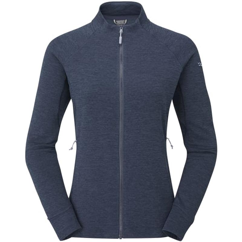 代购代购Rab女款弹力抓绒冲锋衣直筒防风防水拉链运动户外服