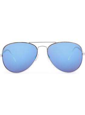 代购VANS女士太阳镜防紫外线偏光抗眩光高清视野飞行员款银色