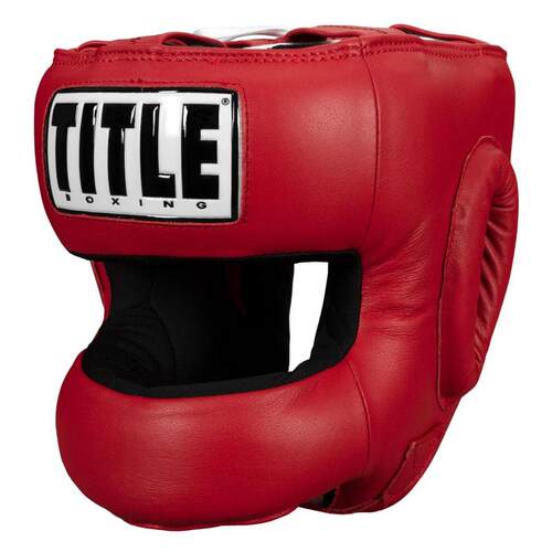 代购Title Boxing拳击头盔面部防护缓冲减震舒适贴合稳固佩戴