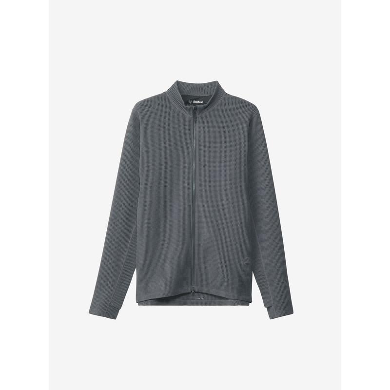 代购Goldwin男士抓绒衣透气保暖防臭保暖内衣立领长袖