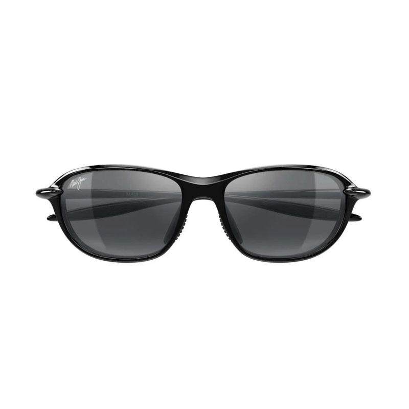 海外代购MauiJim男士太阳眼镜防紫外线遮阳黑色镜框大框户外运动
