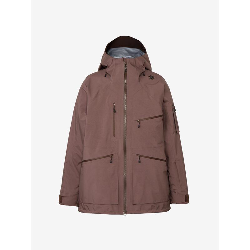 代购Goldwin男女滑雪外套防风性能可调节通风设备保护口袋