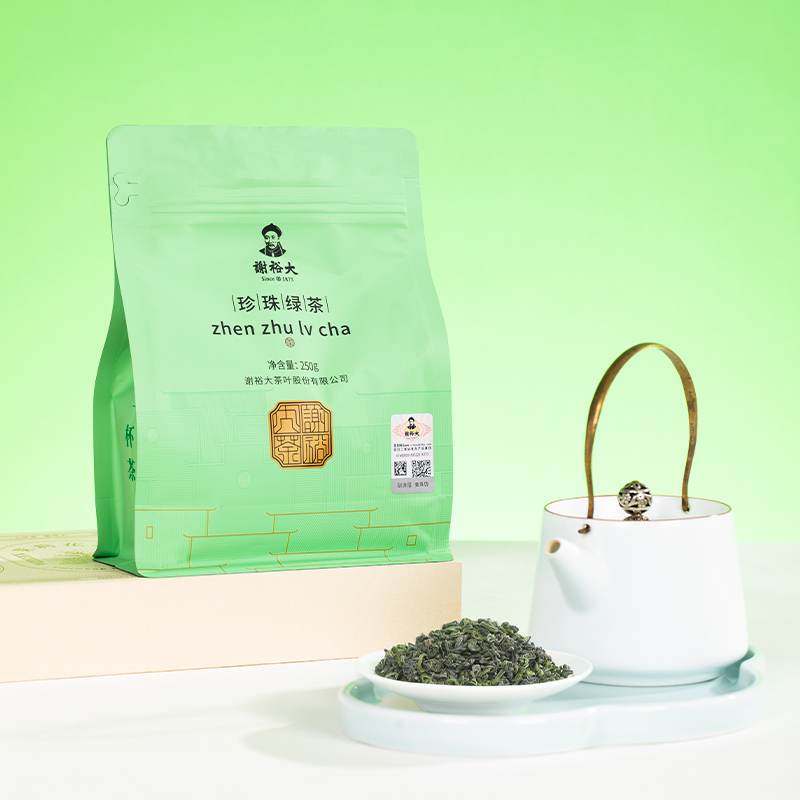 珍珠绿茶谢裕大实惠袋装