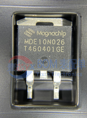 MDE10N026RH TO-263 原装全新 TO-263封装 100V283A、2.6豪欧
