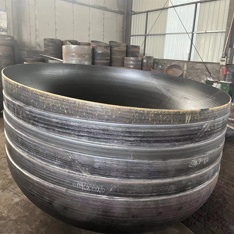 碳钢不锈钢大口径锅炉压力罐焊接管帽堵头椭圆电力平底封头盖闷头