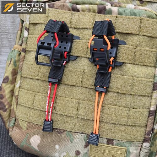 第7区Molle扩展织带夹冰斧夹