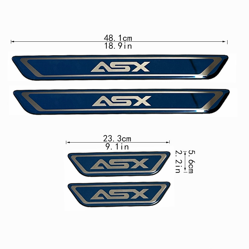 适用于奇瑞AXS车门槛条防踩贴防护贴