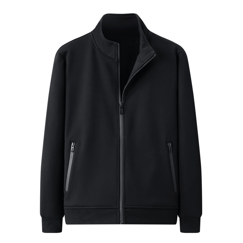 运动开衫卫衣男装春秋加绒加厚