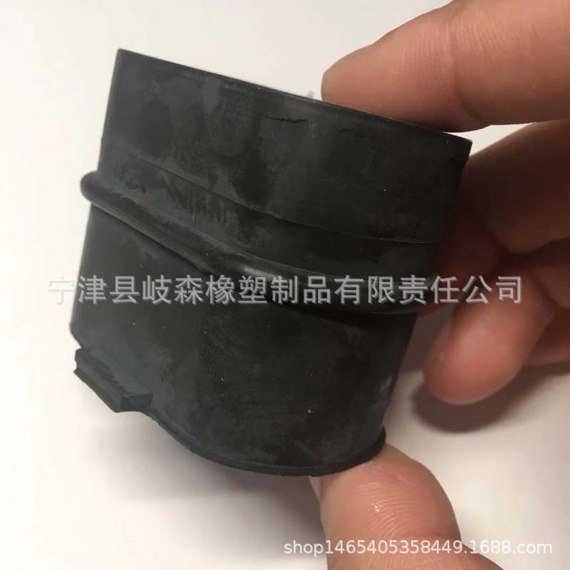 现货供应橡胶缓冲垫 消声器吊耳 两孔排气管吊胶