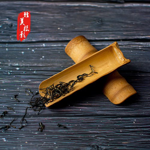 竹制茶铲茶叶拍照道具茶勺茶则
