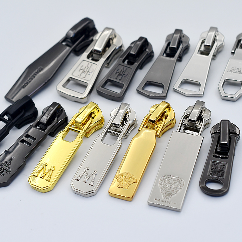 高档拉头羽绒服拉链头配件