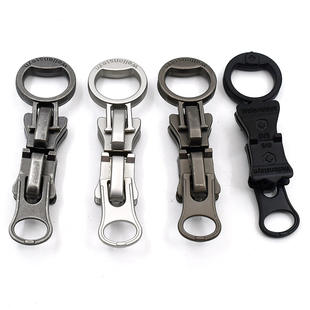 羽绒服拉链头 高档双头8号树脂拉头 长款大8号双开双向衣服拉锁头