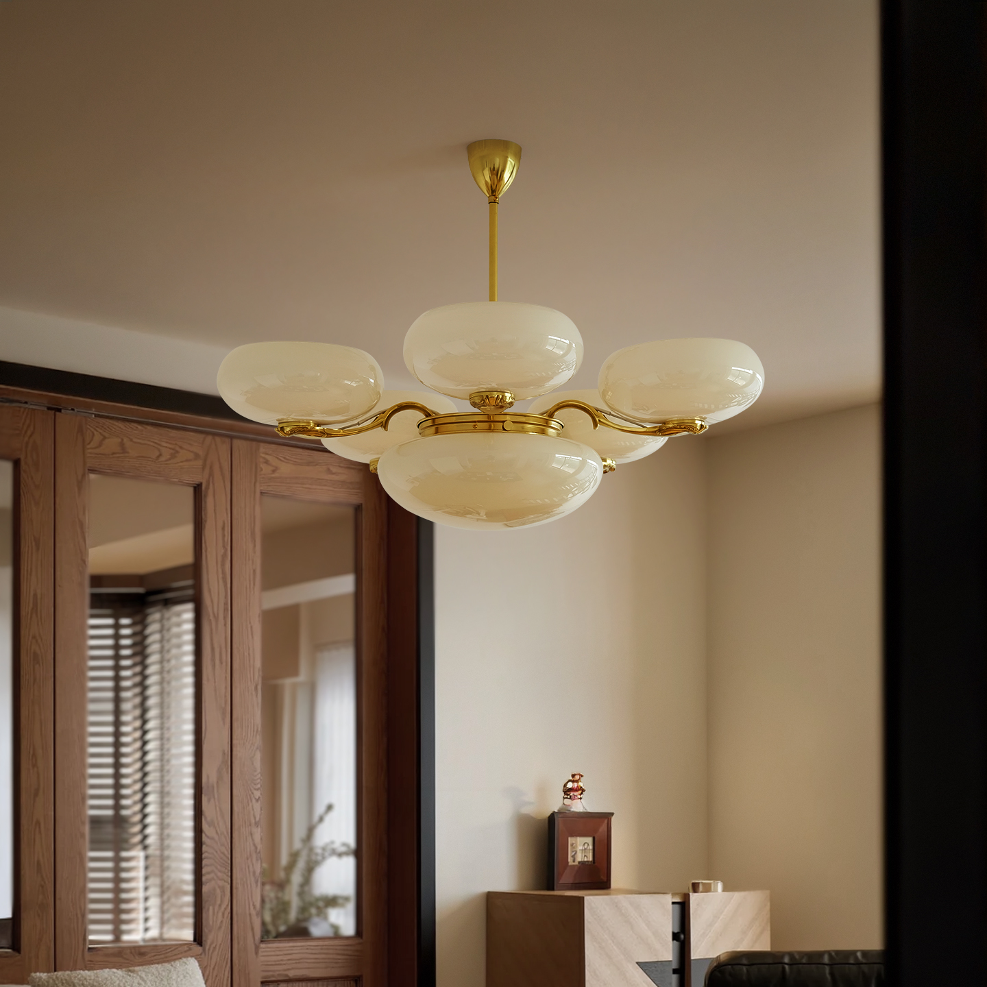 西早卧室客厅吊灯北欧