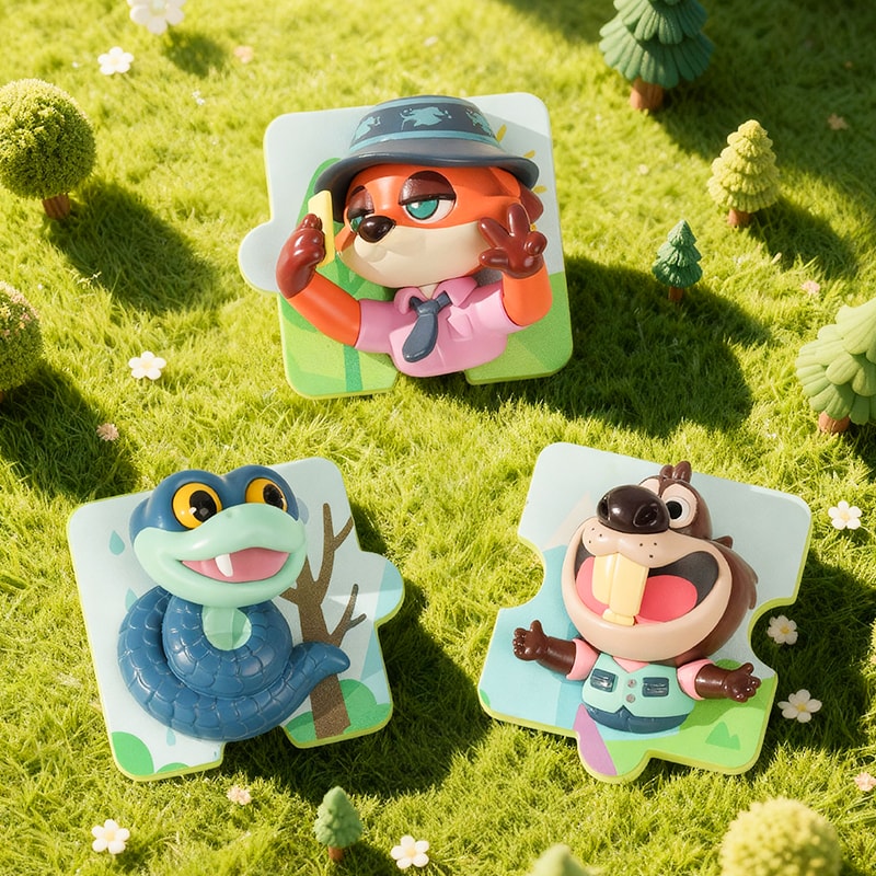 迪士尼疯狂动物城2超级市民盲盒