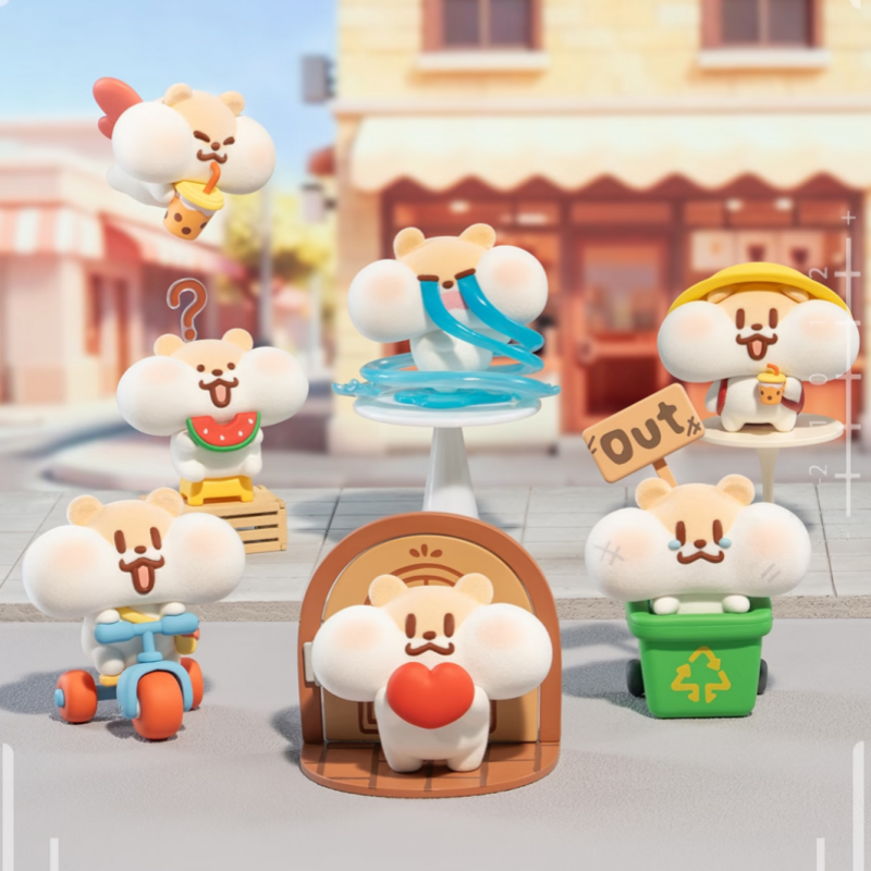 奶茶鼠定格瞬间MINI盲盒手办