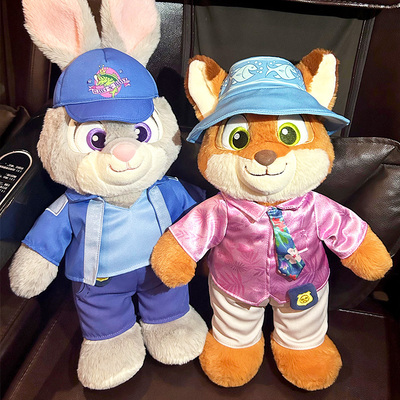 迪士尼疯狂动物城2毛绒公仔