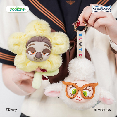 迪士尼疯狂动物城2盲盒毛绒公仔