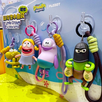 PLZDOT海绵宝宝比奇堡小鱼民盲盒