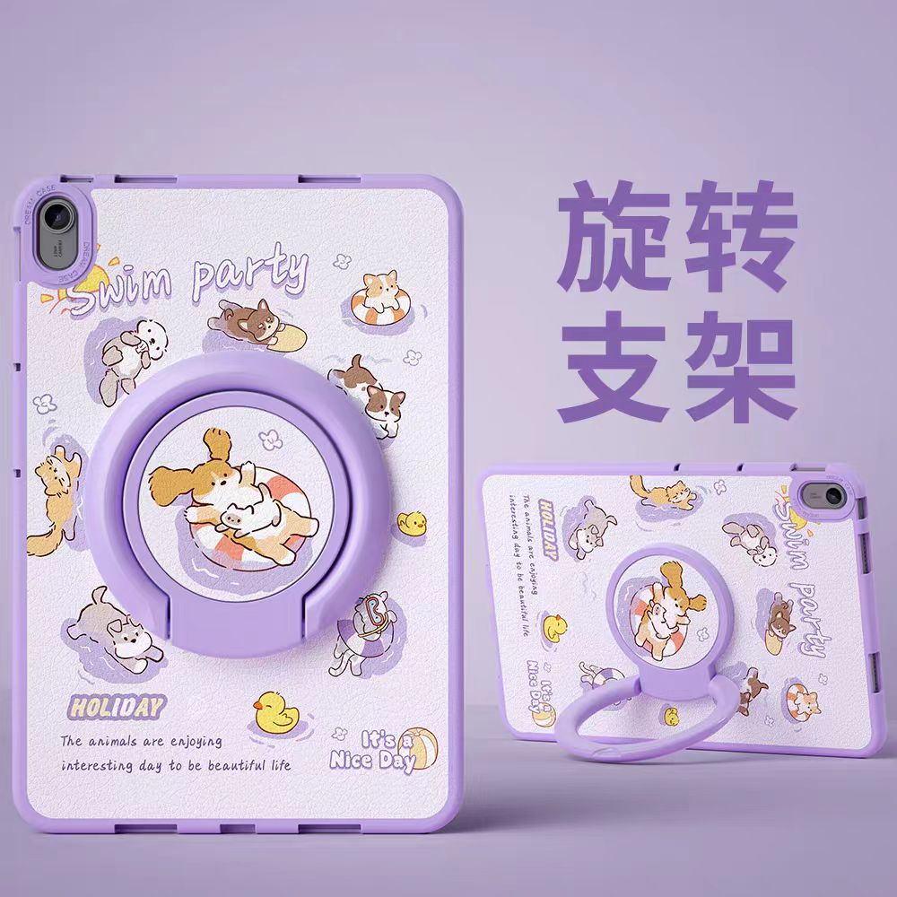 适用华为MRX一AL09保护套带支架旋转外壳mrxal09保护壳防摔MRX-AL09平板壳硅胶huawei matepadpro外套10.8寸