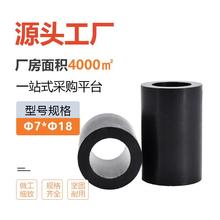 直销黑色ABS尼龙塑料直通柱PCB绝缘主板空心管圆体垫高隔离柱