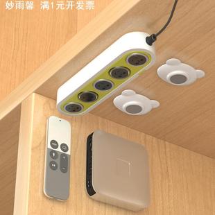 强力磁铁挂钩家用墙面壁挂承重无痕磁性贴片门后免打孔粘钩小熊款