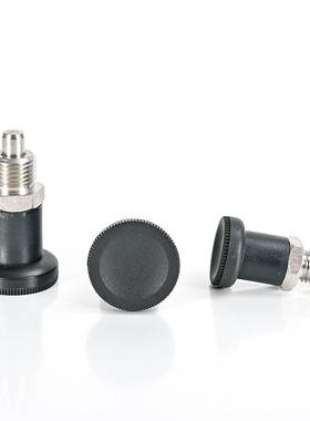 自锁型分度销IP-301-BK旋钮柱塞分度销 弹簧柱塞定位销GN607.1