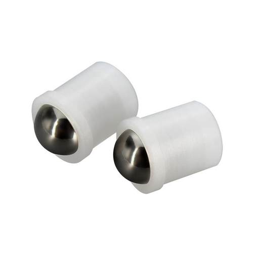 定位珠POM尼龙塑料球头柱塞碰珠 光身波珠 蓝色压入式弹簧定位珠