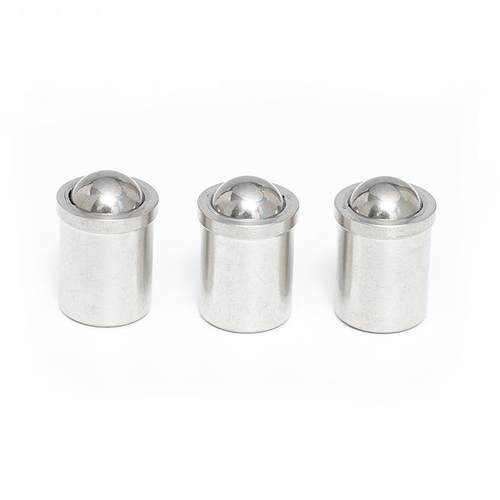 弹簧球头柱塞D3-12有台阶不锈钢定位珠压入式球头柱塞弹簧定位珠