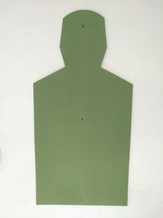胸环靶板 靶标 半身靶板 侧身跑步靶板 靶杆靶纸 打靶训练