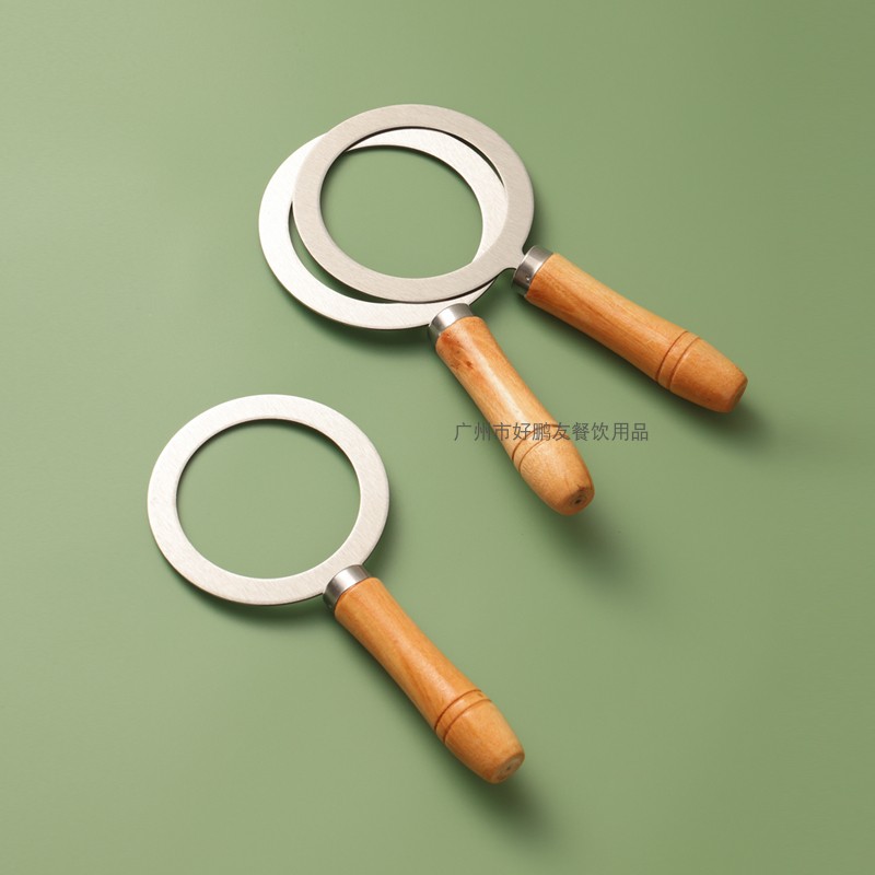 304不锈钢烤奶圈焦糖布蕾波波奶茶杯垫喷火焰保护垫圈90 9598口径