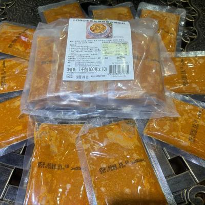 LOBO冬阴功汤调味料冬荫功酱100g*10袋泰国进口酸辣海鲜火锅底料